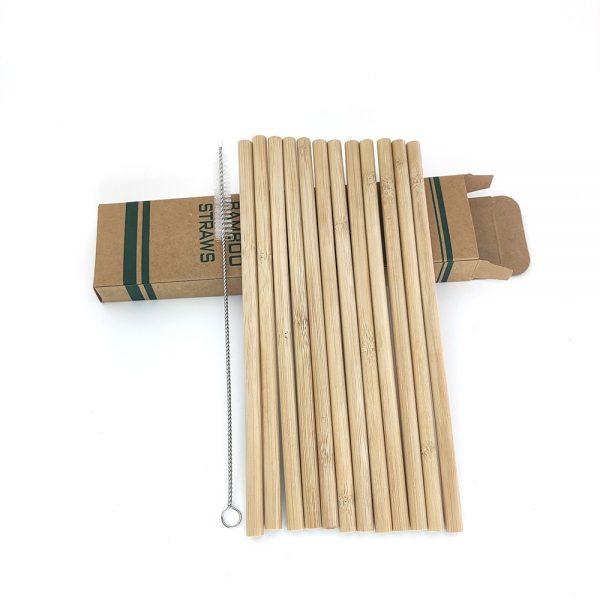 12pcs-set-Bamboo-Drinking-Straws-Reusable-Eco-Friendly-Party-Kitchen-Clean-Brush-for-Drop-Shipping-wholesale