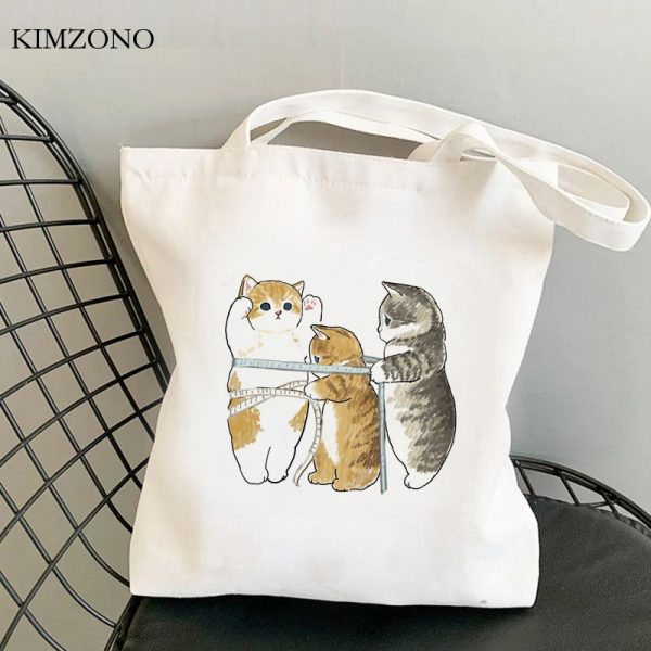 Cat-shopping-bag-shopper-grocery-bolso-jute-bag-bag-bolsa-compra-fabric-shoping-custom