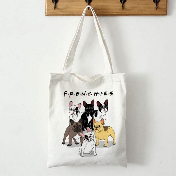Frenchie-French-Bulldog-Print-Reusable-Shopping-Tote-Canvas-Women-Shoulder-Bag-Students-Teacher-Book-Travel-Storage